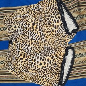 GUC High Waist Leopard Loungewear Pajamas- Size M